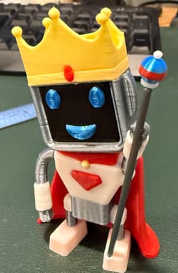 Robot King 3d model