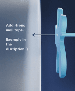 Splash Wall Shelf Set 3d model