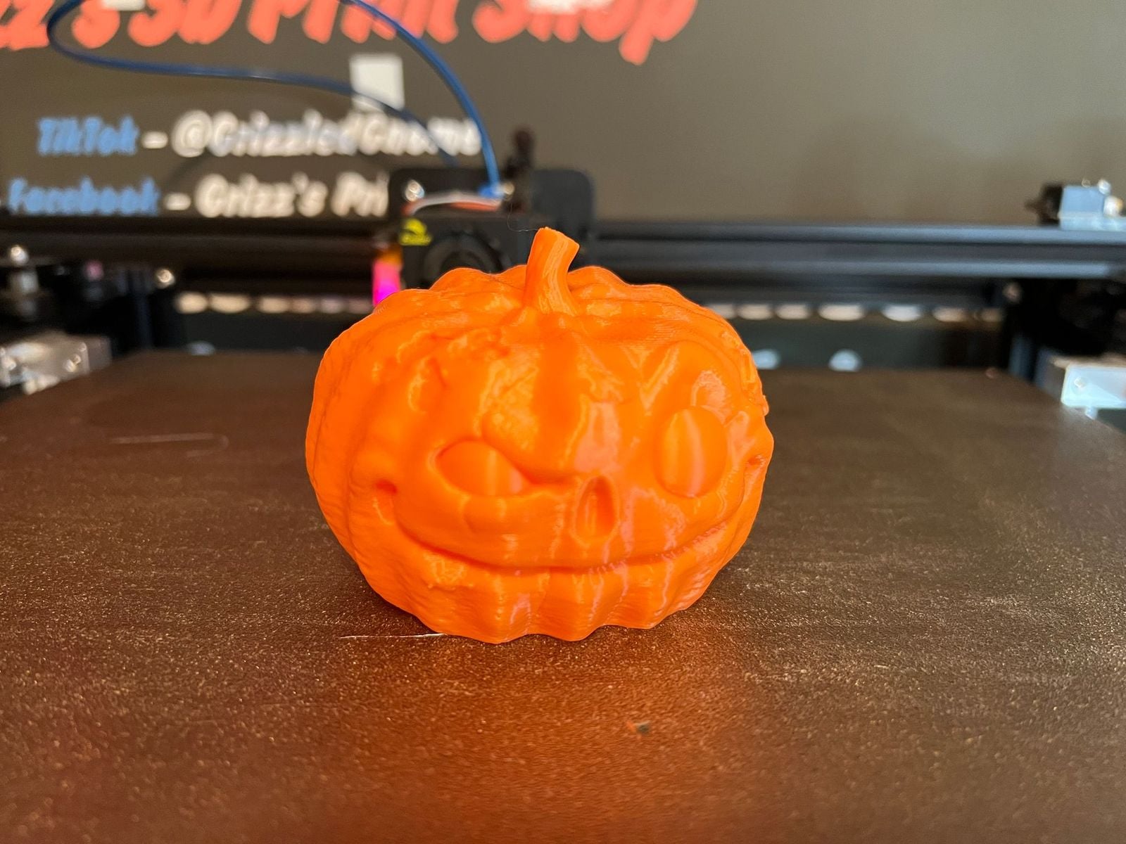 Rotten Pumpkin - Print in place 3d model