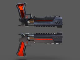 Marvel Rivals Deadpool Pistol 3d model