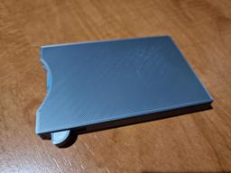 Slim wallet (no glue / no screws)