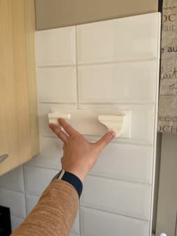 Wall Trivet Twin Mount 3d model