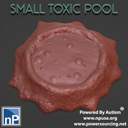 Toxic Pool 3d model
