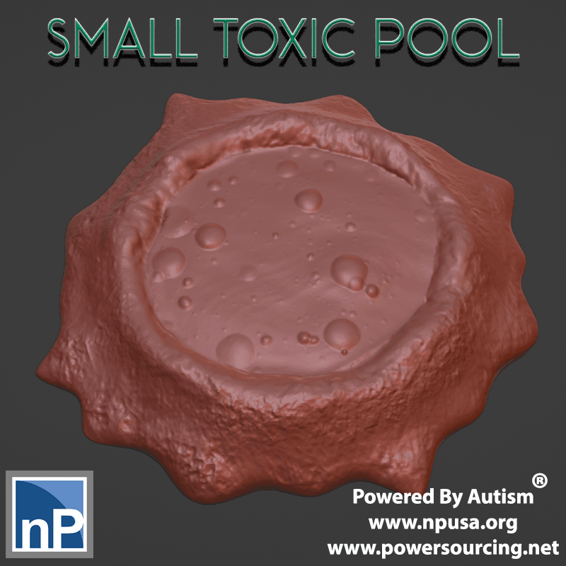 Toxic Pool 3d model