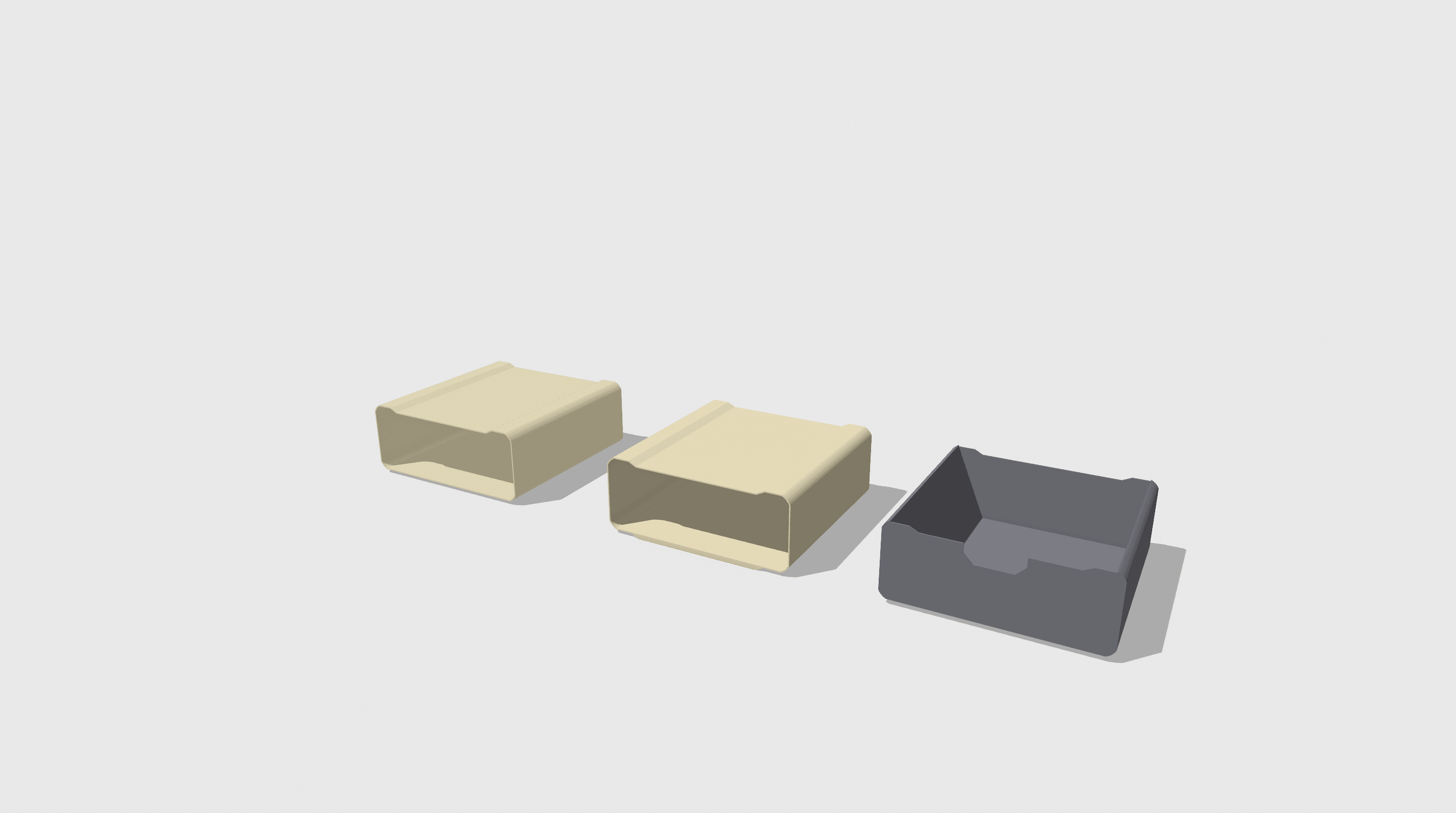 The ARCA modular drawer system 3d model