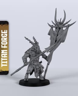 Goatmen Unit - With Free Dragon - 5e DnD Inspired for RPG and Wargamers 3d model
