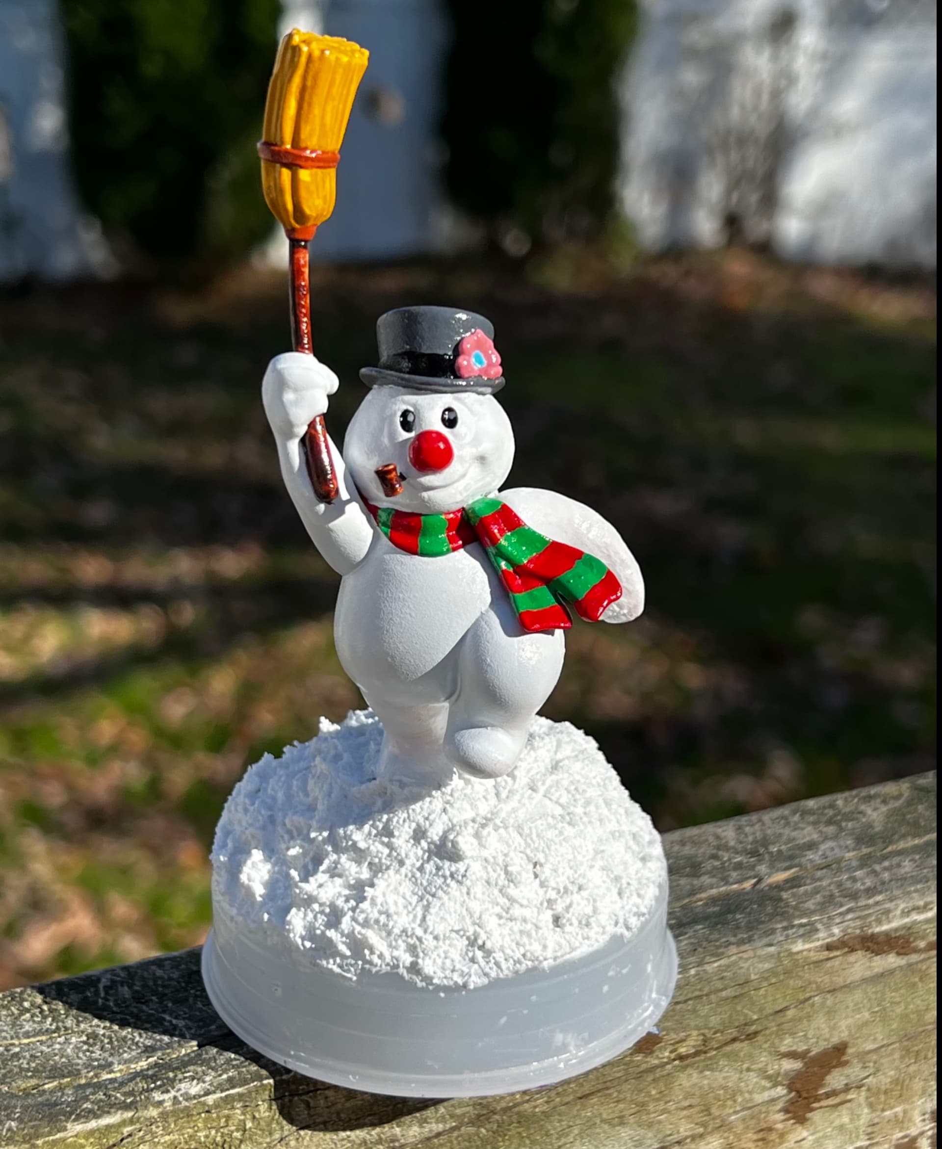 Frosty the snowman.