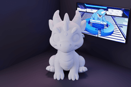 Dragão cartoon.stl 3d model