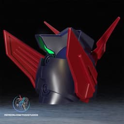 Mecha Epyon Helmet 3D Printer STL File 3d model