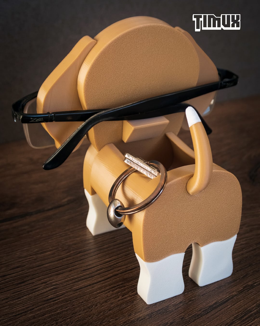 BEAGLE GLASSES HOLDER 3d model