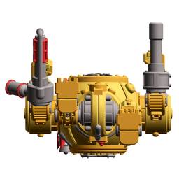 UWU Steam Force Rocket Cute Steampunk Mech tabletop Miniature 3d model