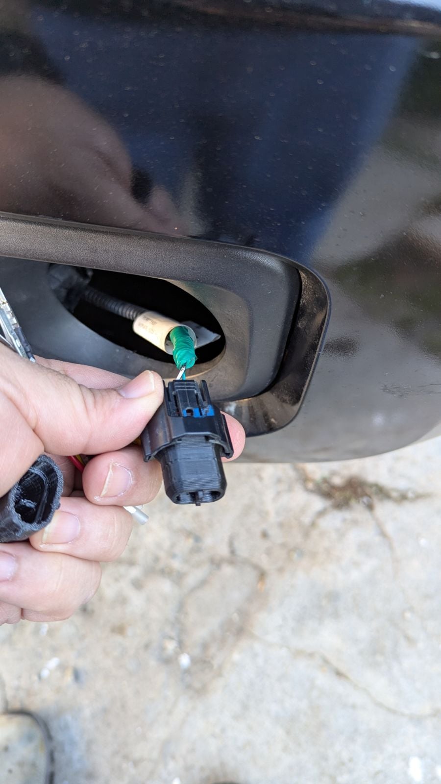 h16 3rd gen tacoma foglight connector 3d model
