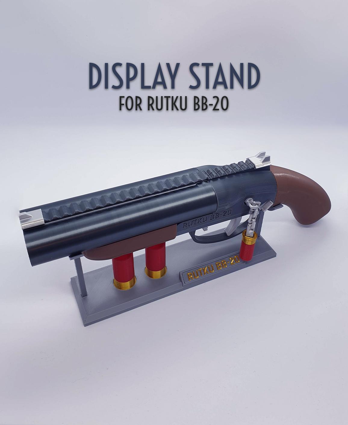 Display Stand for Rutku BB 3d model