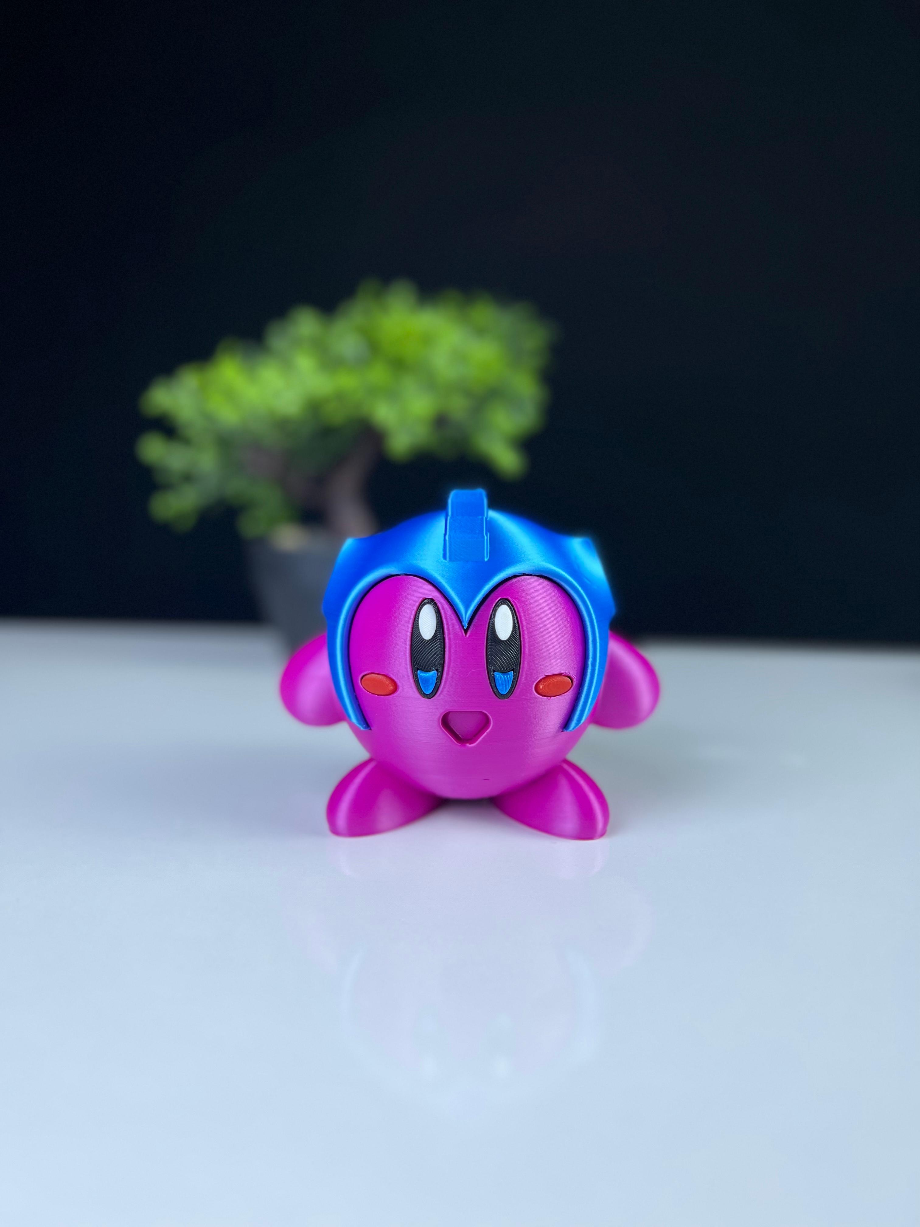 Megaman Kirby  3d model