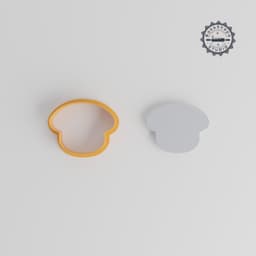 Captain Hat Shape Cutter Collection, 18 Sizes, Perfect for Cookies, Fondant & Clay, Nautical Cap Baking Tool PRODUCT_2717 3d model