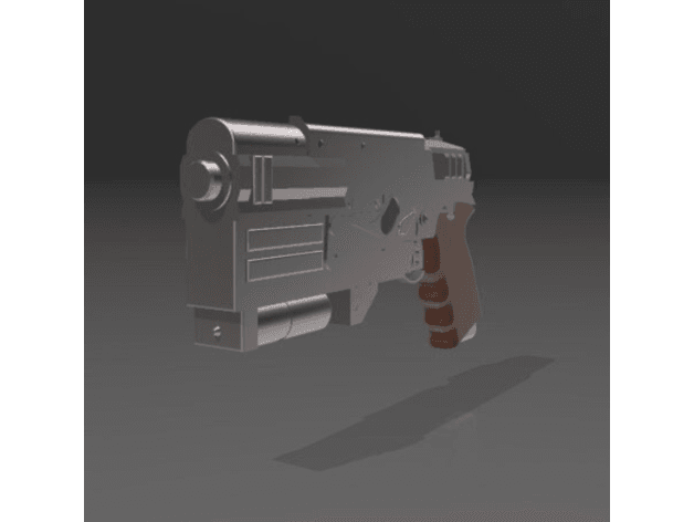 Fallout 76 10mm Pistol 3d model