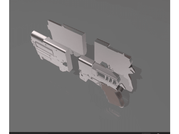Fallout 76 10mm Pistol 3d model