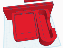 Cloud Vendor Sign Smaller Version-- Customizable for QR codes and NFC tags 3d model