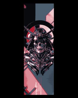 Dead Warriors Symbols - Set of 3 Bookmarks 3d model