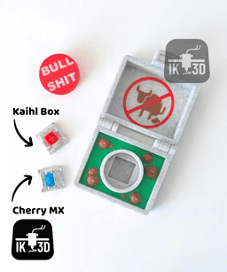 Bullshit Briefcase Clicker Toy / Easy to Print / 3MF Included 3d model
