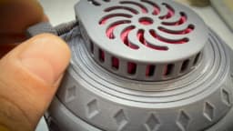 Mini Coin Vault with hidden lock and key 3d model