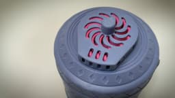 Mini Coin Vault with hidden lock and key 3d model