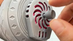 Mini Coin Vault with hidden lock and key 3d model