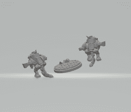 FHW: Tunnel Rats Assaulter with Double Trencher 3d model