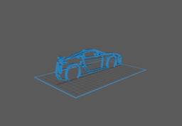Lexus - LFA 2012 Wall Art 3d model