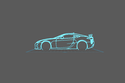Lexus - LFA 2012 Wall Art 3d model