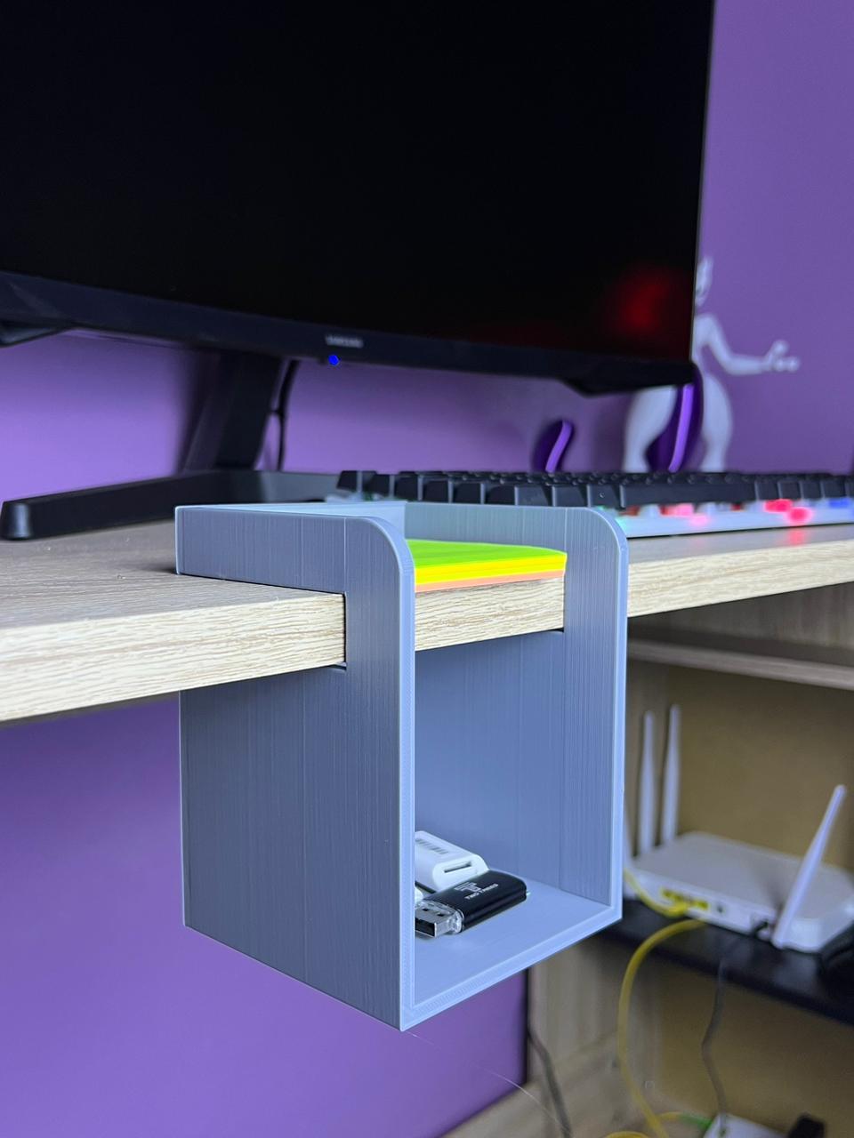 desk storage 2cm.stl 3d model