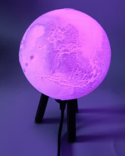 Hybrid Hanging/Desk Mars Lamp 3d model