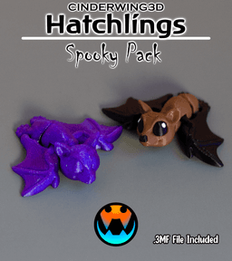 Bat - Cinder Hatchling 3d model