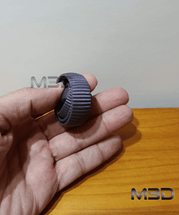 Basic fidget Ring set of 3 / no supports / 3mf included 3d model