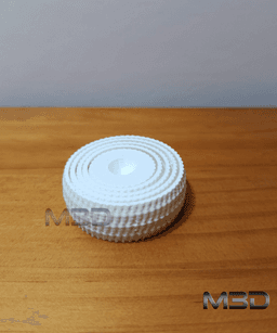 Basic fidget Ring set of 3 / no supports / 3mf included 3d model
