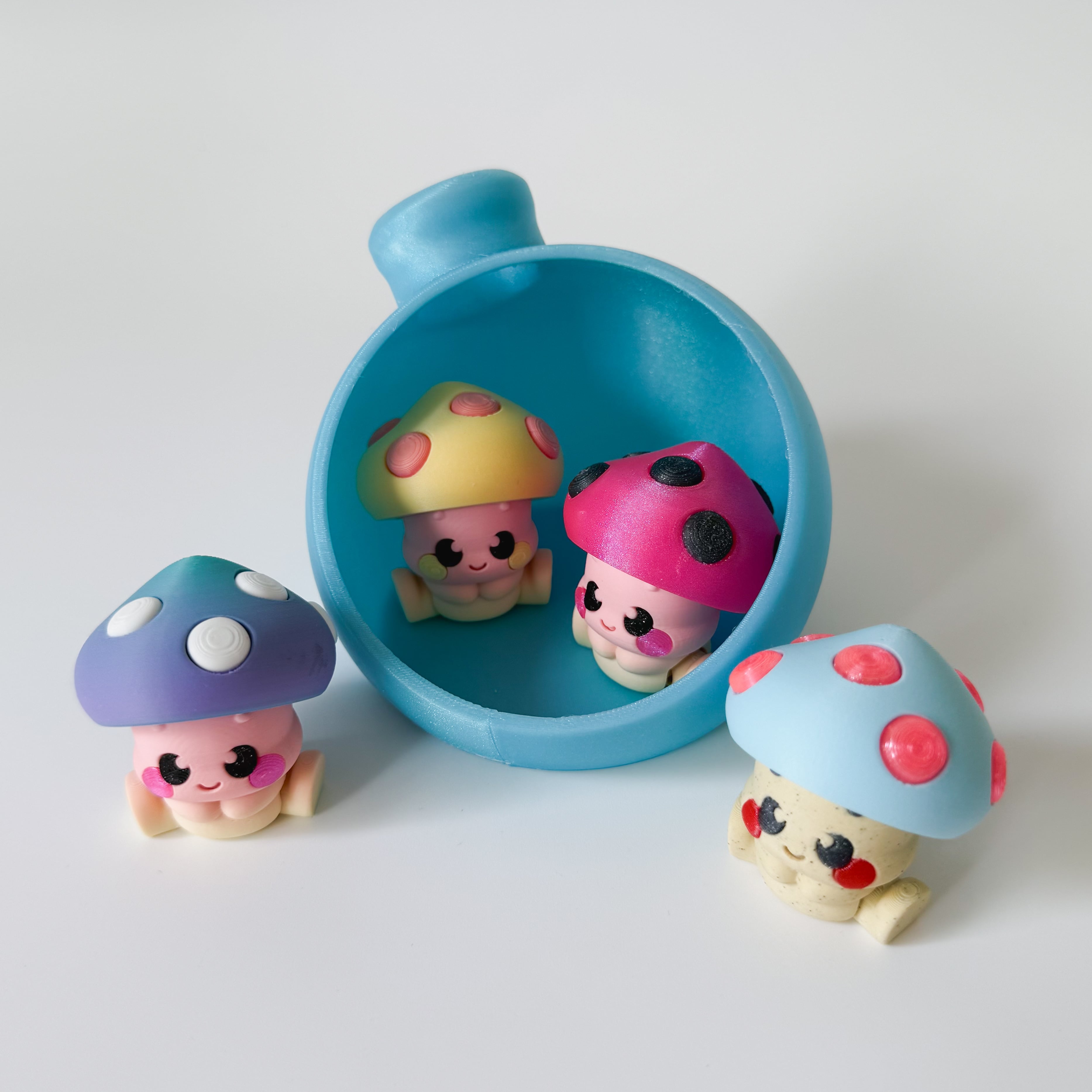 Bottle Terrarium - PuffyPuff Collaboration 3d model