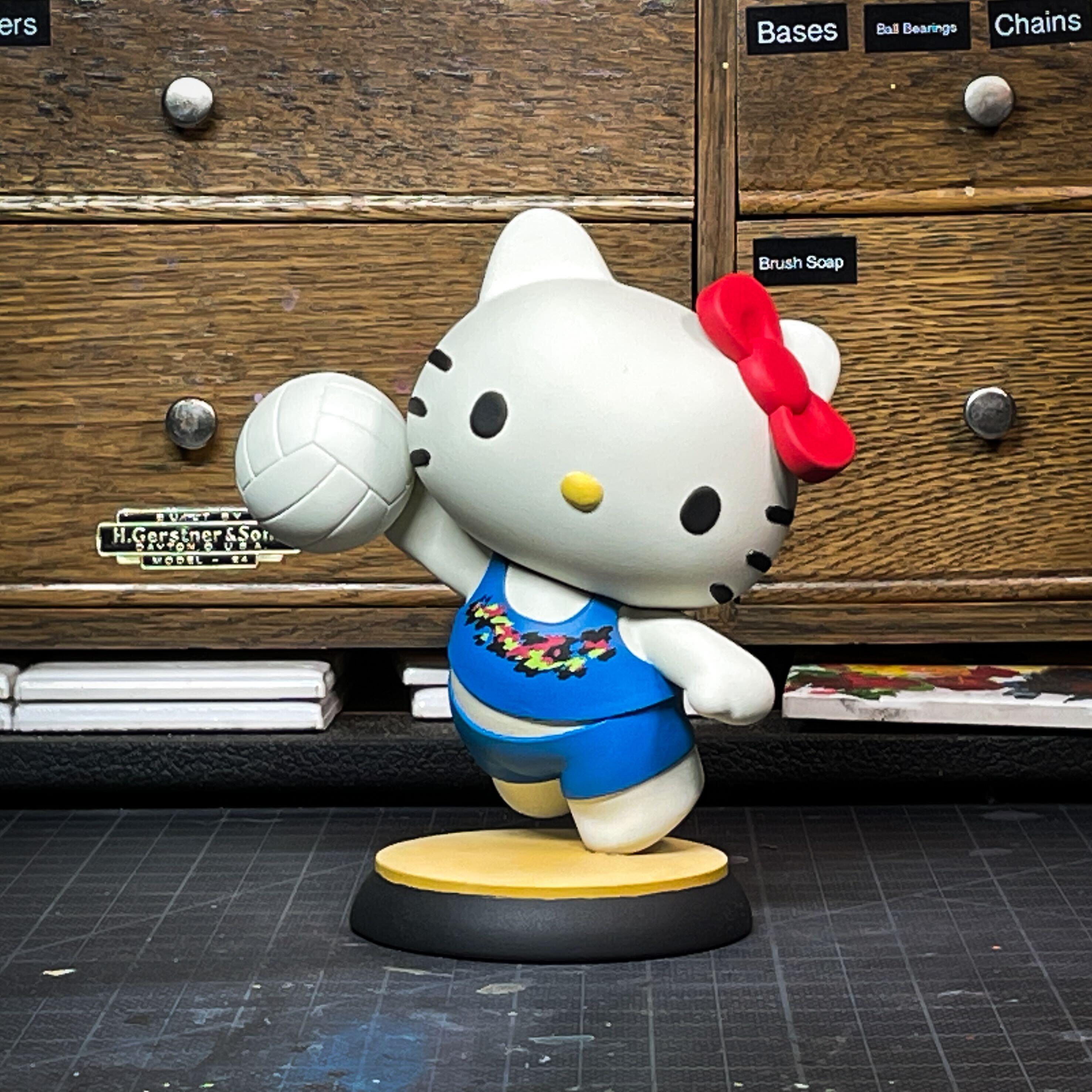 Volleyball Hello Kitty 3d model
