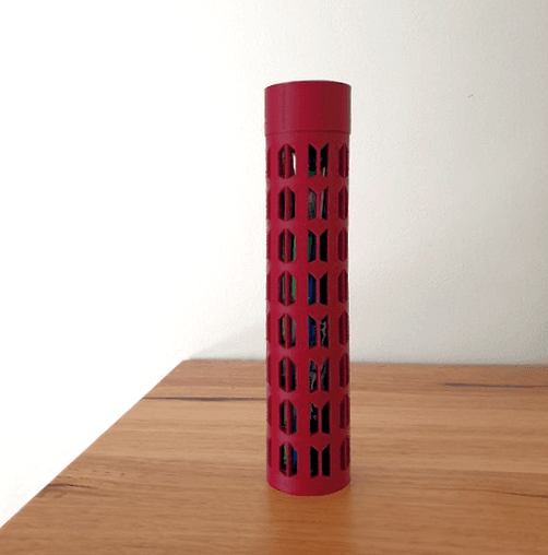 BTS Pencil Tube - Easy Print 3d model