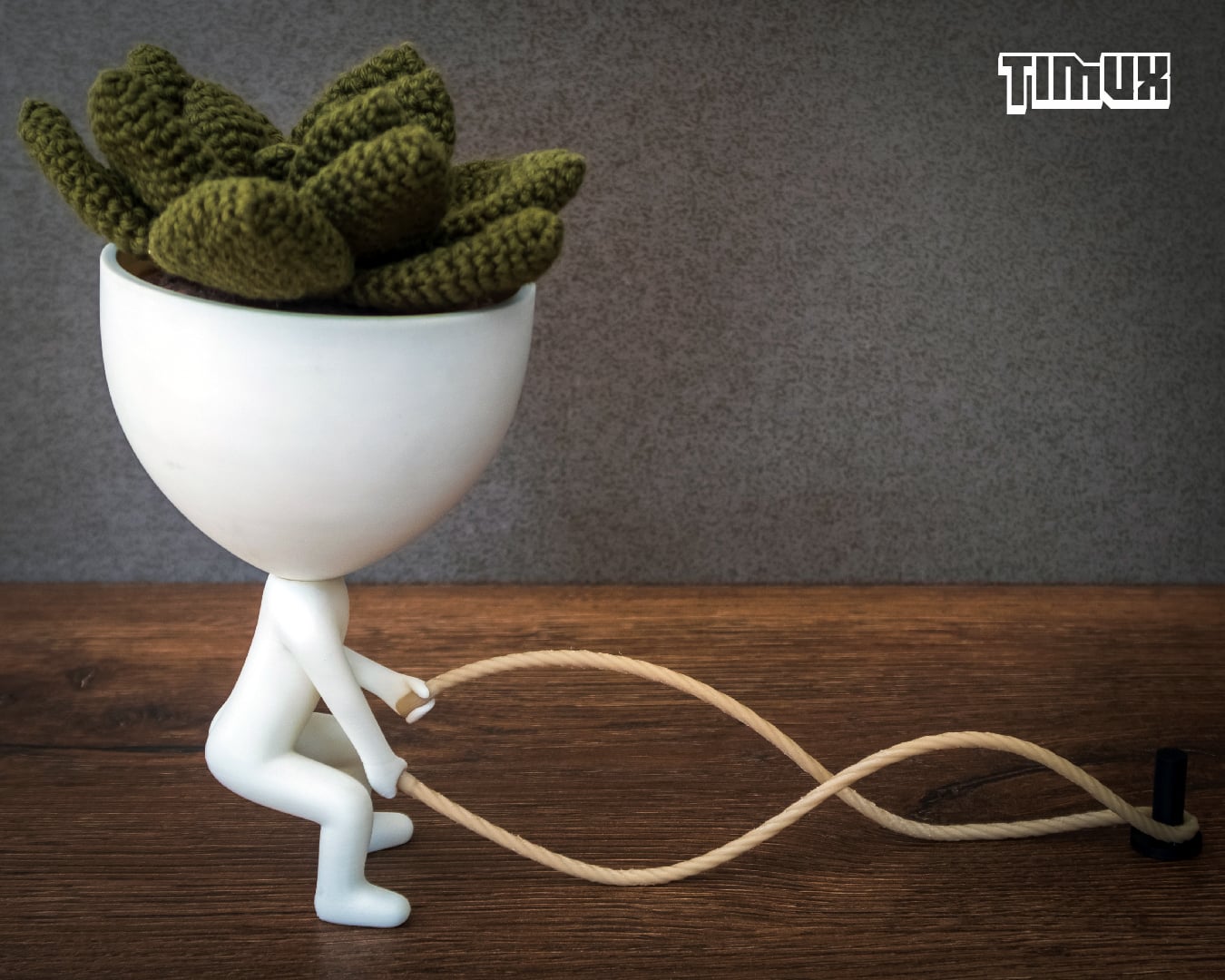 ROBERT PLANT DOING CROSSFIT - BATTLE ROPE 3d model