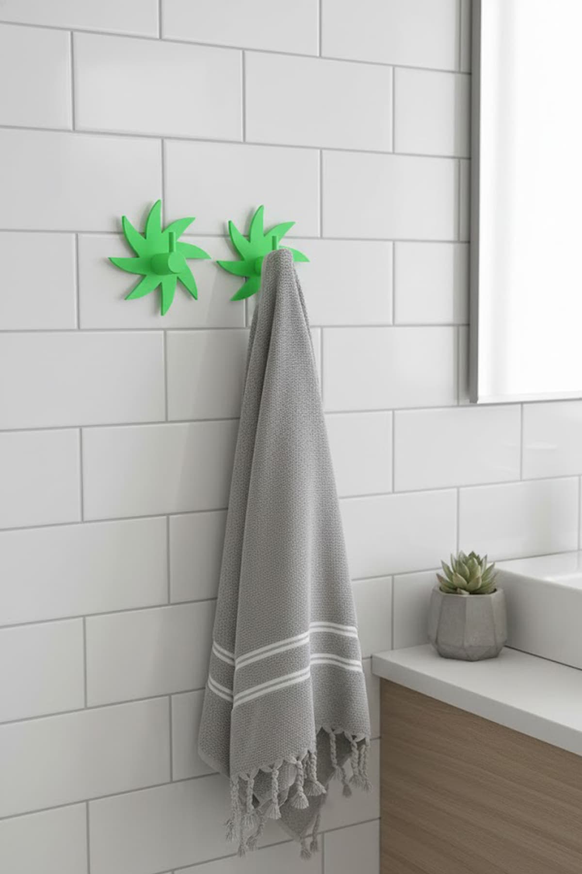 Multi-Purpose Wall Hook – Bathroom, Kitchen & Door Back Hangers – 3D Printable STL Files 3d model