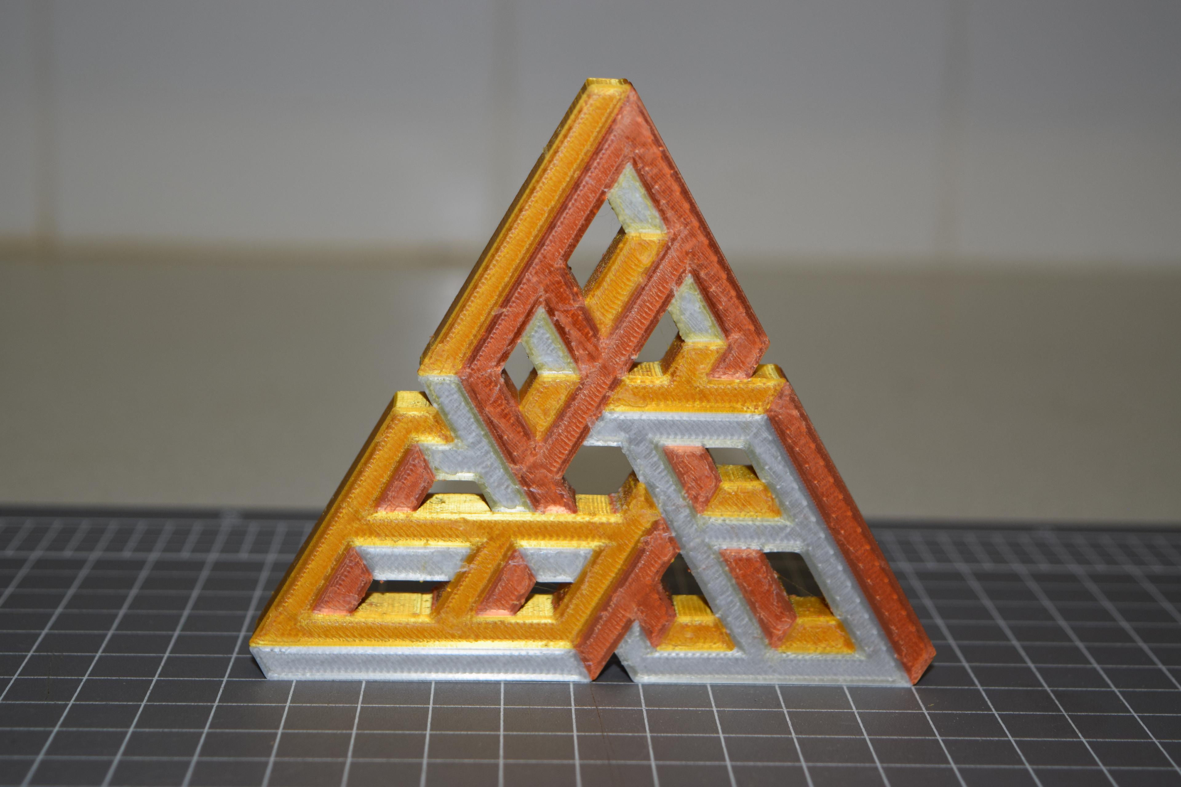 Impossible Triangles 3d model