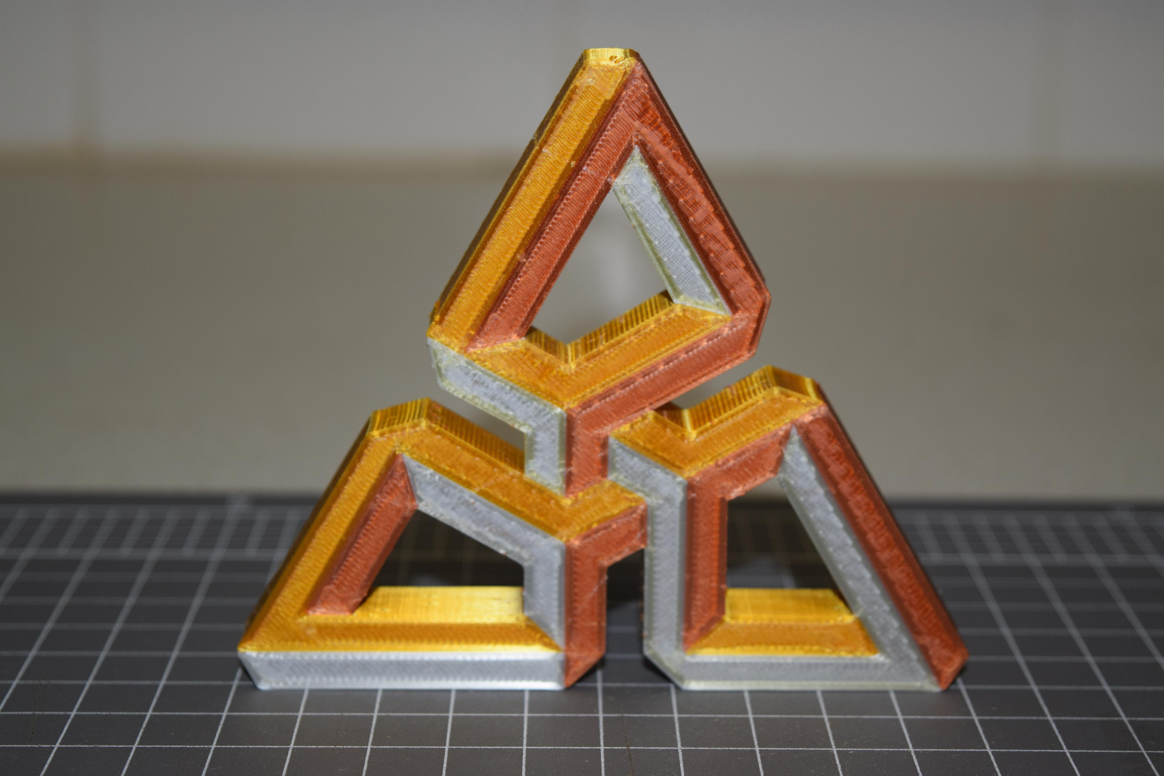 Impossible Triangles 3d model