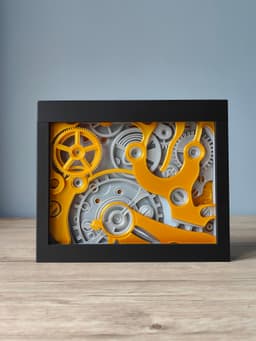 Clockwork Shadow Box 3d model
