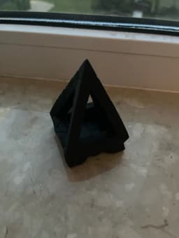 Obelisk Desk Tray - Weathered Pyramid Display 3d model