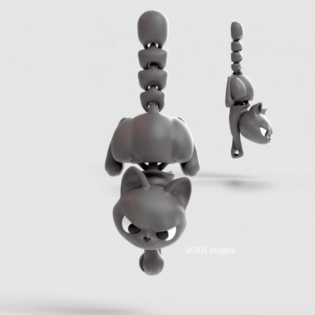 3DL Flexi Kittens 3d model