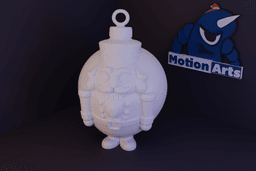 Bola de Natal quebra nozes.stl 3d model