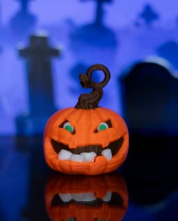 squash pumpkin solid piece.obj 3d model