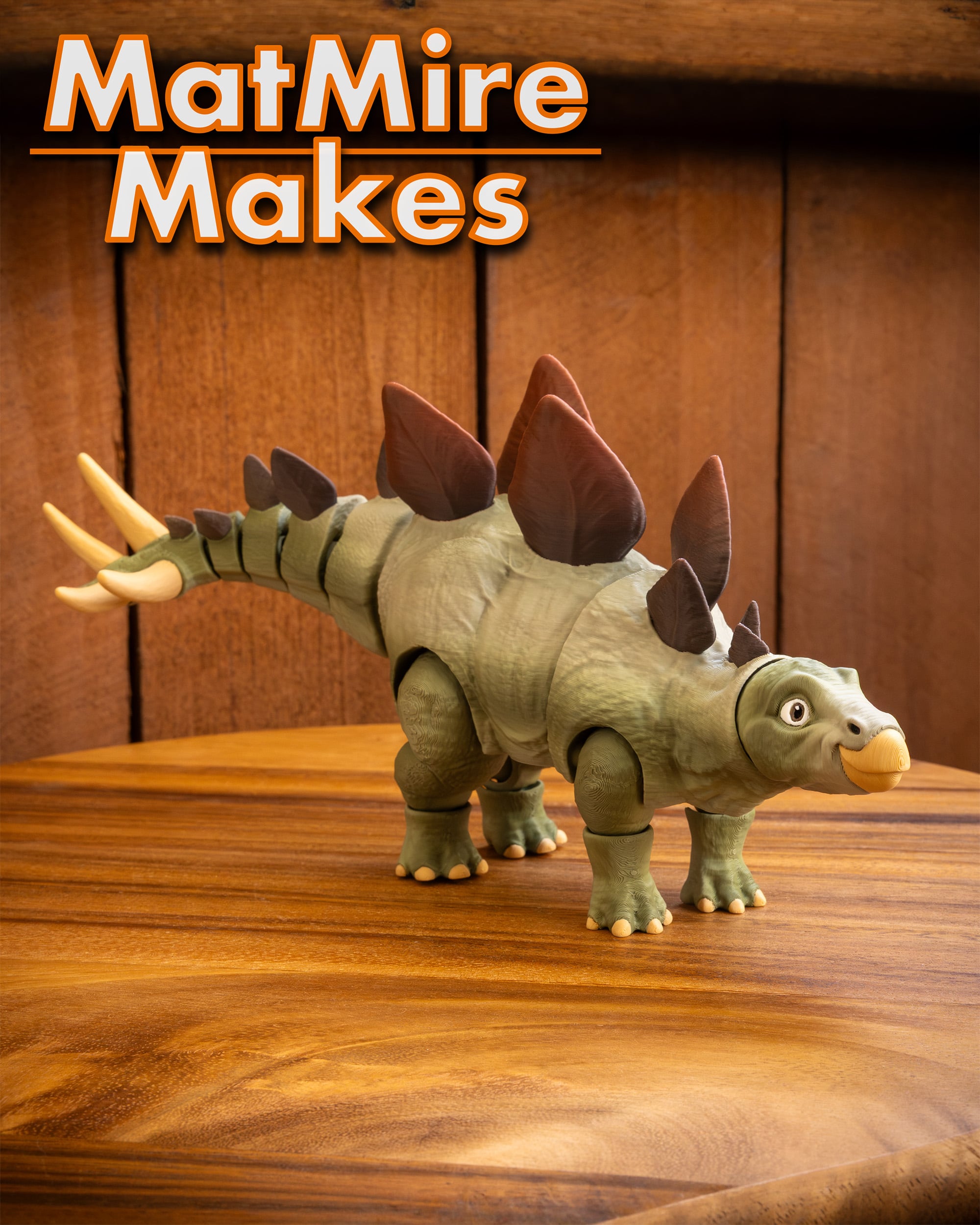 Stegosaurus - Articulated Figure 3d model