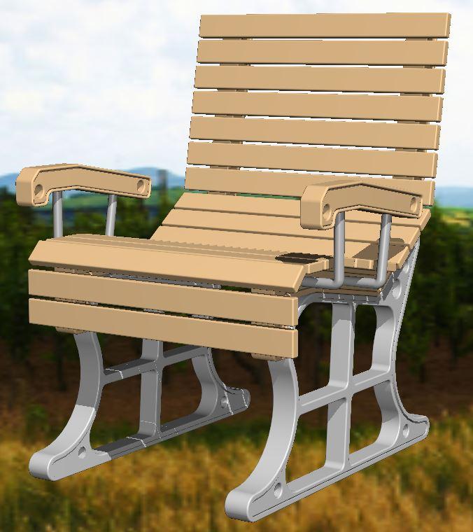 Oudoor Chair 3d model