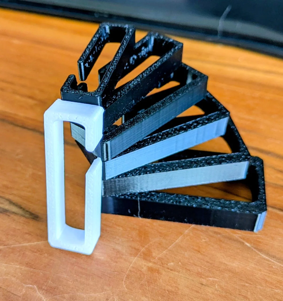 Open Belt Keeper Clip | 6 Sizes (35-50 mm) 3d model